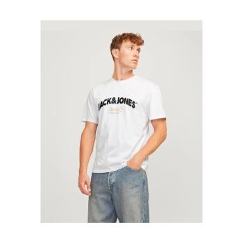 Jack & Jones  12262348 ORBRONX  Tričká s krátkym rukávom Biela