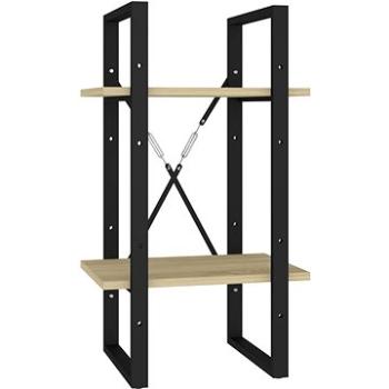 Shumee s 2 policami dub sonoma 40 × 30 × 70 cm drevotrieska, 806410