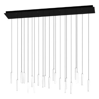 LED závesné osvetlenie Eglo SARDENARA čierna 390211