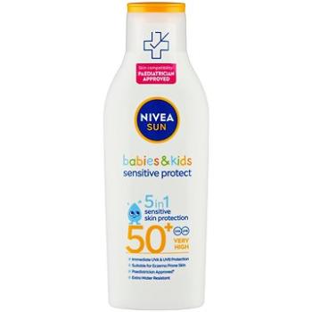 NIVEA SUN Kid´s Sensitive Lotion SPF50+ 200 ml (4005900600172)