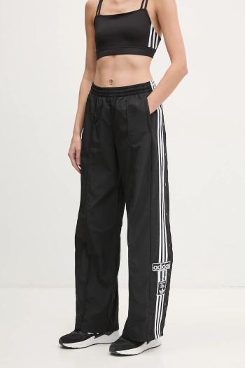 Tepláky adidas Originals Adibreak čierna farba, s nášivkou, JD0857