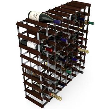 RTA Stojan na víno na 72 fliaš, tmavá borovica – pozinkovaná oceľ/rozložený (WINE0166)