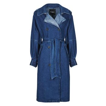 Desigual  CHAQ BERLIN  Kabátiky Trenchcoat Modrá