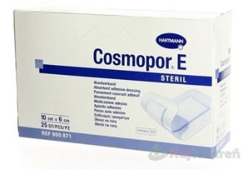 COSMOPOR E STERIL obväz na rany sterilný (10x6cm) 25 ks