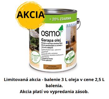 Osmo Terasový olej na GARAPA - prírodný 2,5 l 13 - prírodný