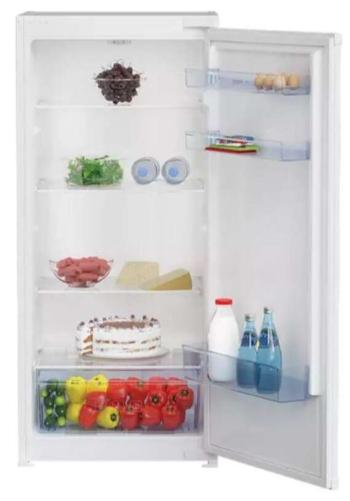 Beko BLSA-210M3 SN Beépíthető Egyajtós hűtőszekrény, 198L, M:122,...
