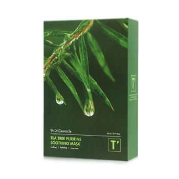 Dr.Ceuracle Upokojujúca plátienková maska na problematickú pleť Tea Tree Purifine (Soothing Mask) 10 x 23 ml
