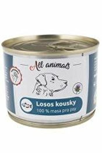 All Animals DOG kúsky lososa 200g + Množstevná zľava