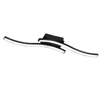 LED stropné osvetlenie Reality Route čierna R62472132