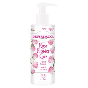 DERMACOL Flower Care Krém na ruky s pumpičkou Ruža 150 ml