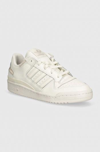 Kožené tenisky adidas Originals Forum Low biela farba, IH7828