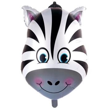 Balónek foliový zebra 87 cm (8595596313617)