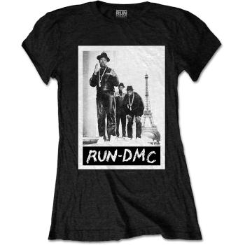 Run-DMC tričko Paris Photo Čierna L