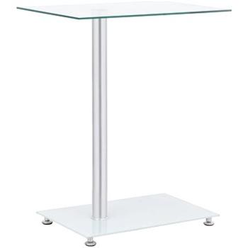 SHUMEE v tvare U priehľadný 45 × 30 × 58 cm tvrdené sklo (249535)