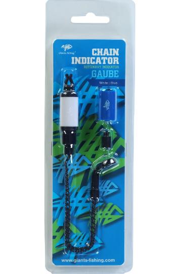 Giants fishing retiazkový indikátor chain indicator gaube - white/blue