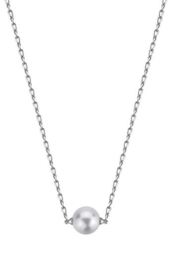 Brosway Strieborný náhrdelník s umelou perlou Infinite White Fancy FIW135
