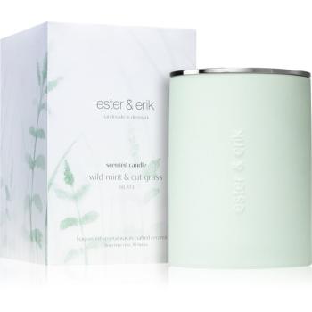 ester & erik scented candle wild mint & cut grass (no. 03) vonná sviečka 350 g