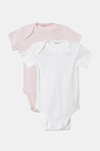 Bavlnené body pre bábätká United Colors of Benetton 3-pak 3GI70B079