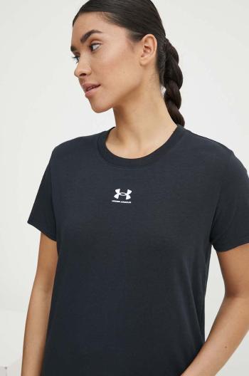 Tričko Under Armour dámsky, čierna farba