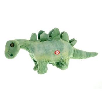 Plyšový chodiaci Stegosaurus so zvukom – zelený 40 × 18 cm (8594162333547)