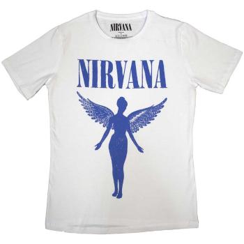 Nirvana tričko Angelic Blue Mono Biela XXL