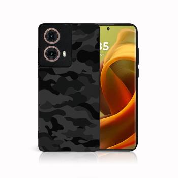 MY ART Ochranný kryt pre Motorola Moto G85 5G BLACK CAMO (234)