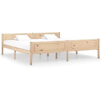 Shumee masívne borovicové drevo 200 × 200 cm, 322102