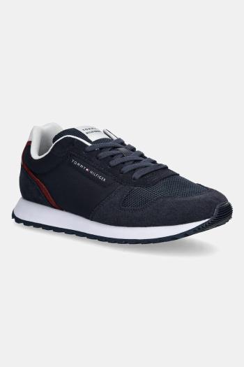 Tenisky Tommy Hilfiger NEW EVA RUNNER SUMMER NYLON POP pánske, tmavomodrá farba, FM0FM05427