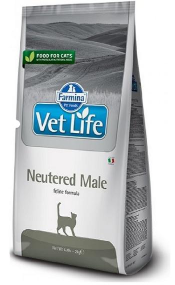 Farmina Vet Life cat neutered male granule pre kastrovaných kocúrov 2kg