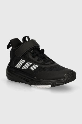 Detské tenisky adidas Originals OWNTHEGAME 3.0 čierna farba, IF4593