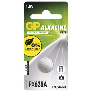 GP ALKALICKA BATERIA GOMBIKOVA 625A, 1KS BLISTER, B1325