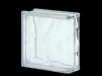 Luxfera Glassblocks číra 19x19x8 cm lesk 1908WLINEND