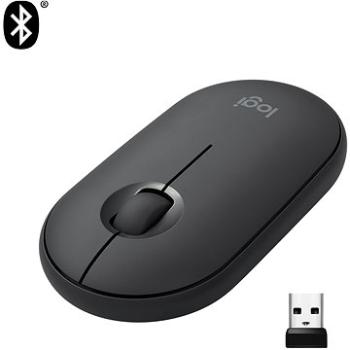 Logitech Pebble M350 Wireless Mouse, graphite (910-005718)