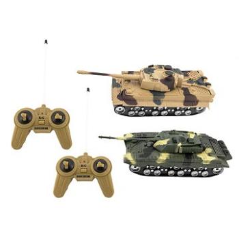 Teddies Tank RC 2 ks, 25 cm tanková bitka (8592190119065)