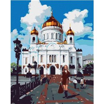 Maľovanie podľa čísel – Žena pred palácom (HRAmal01150nad)