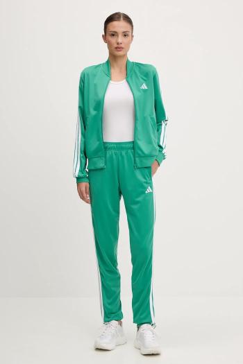Tepláková súprava adidas 3-Stripes zelená farba, JD2687