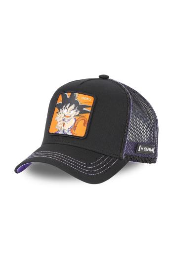 Šiltovka Capslab x Dragon Ball čierna farba, s nášivkou, CL/DB3/1/CAS/GOK1