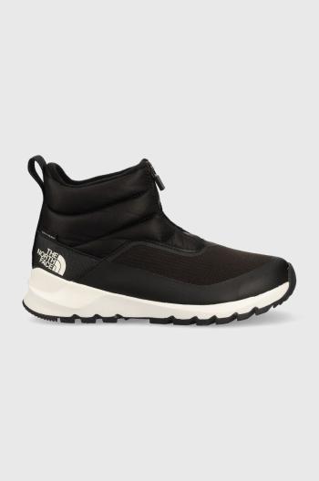 Snehule The North Face WOMEN S THERMOBALL PROGRESSIVE ZIP II WP čierna farba