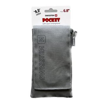 Swissten Pocket 6.8 šedé (65300400)