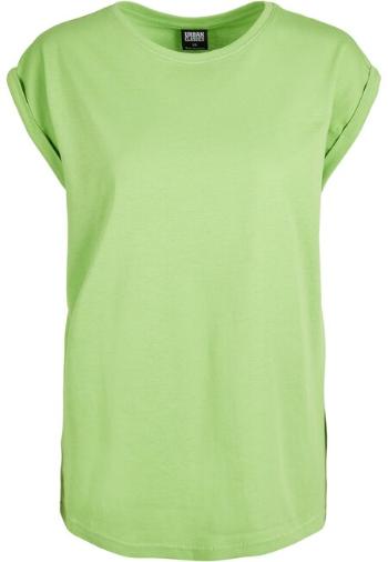 Urban Classics Ladies Extended Shoulder Tee ghostgreen - XS