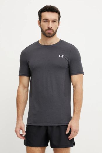 Tréningové tričko Under Armour Vanish Seamless šedá farba, jednofarebné, 1382801