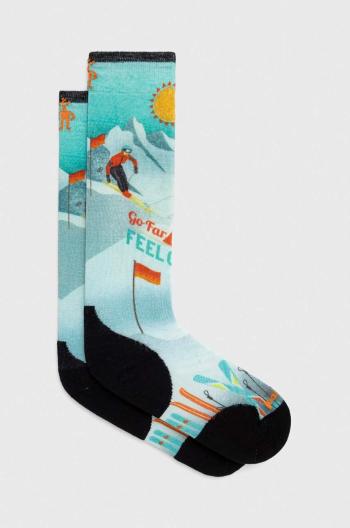 Lyžiarske ponožky Smartwool Targeted Cushion Snow Bunny Print OTC