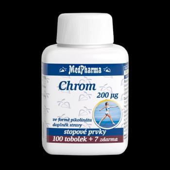 MEDPHARMA Chróm pikolinát 200 mcg 107 tobolek
