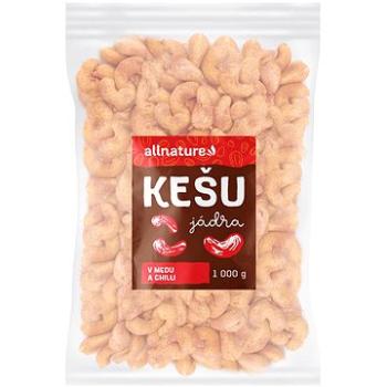 Allnature Kešu v medu a chilli 1000 g (13531V)