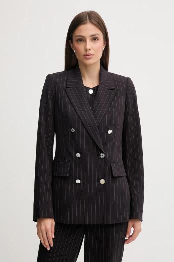 Sako Dkny čierna farba, dvojradové, vzorované, UE5JS466