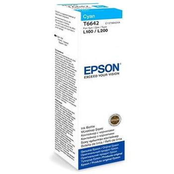 Epson T6642 azúrová (C13T66424A)