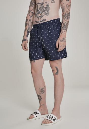 Urban Classics Pattern?Swim Shorts anchor/navy - XXL