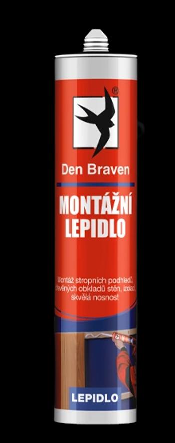 DEN BRAVEN - Montážne lepidlo biela 310 ml