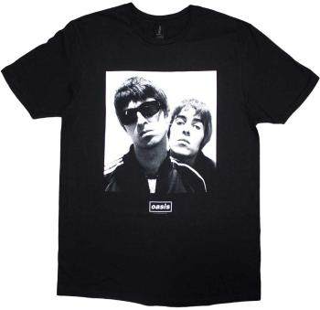 Oasis Tričko Noel & Liam Square Photo Unisex Black M