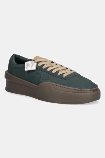 Nubukové tenisky Lacoste Aura Club Sneakers zelená farba, 50SMA0144